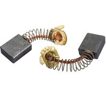 Комплект угольных щеток для электроинструмента Makita (пружина, пятак-уши), 6.5x13.5x18 мм, 2 шт COFRA SDM-34604