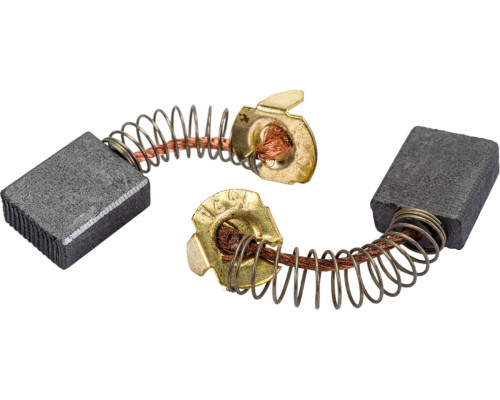 Комплект угольных щеток для электроинструмента Makita (пружина, пятак-уши), 6.5x13.5x18 мм, 2 шт COFRA SDM-34604