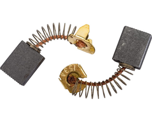 Комплект угольных щеток для электроинструмента Makita (пружина, пятак-уши), 6.5x13.5x18 мм, 2 шт COFRA SDM-34604