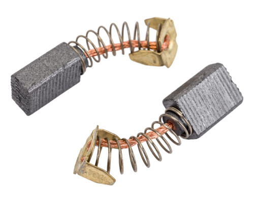 Комплект угольных щеток для электроинструмента Makita (пружина, пятак-уши), 6x10x14.7 мм, 2 шт COFRA SDM-34584