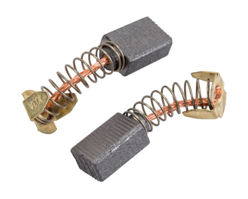 Комплект угольных щеток для электроинструмента Makita (пружина, пятак-уши), 6x10x14.7 мм, 2 шт COFRA SDM-34584