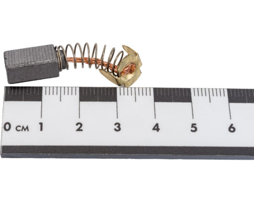 Комплект угольных щеток для электроинструмента Makita (пружина, пятак-уши), 6x10x14.7 мм, 2 шт COFRA SDM-34584