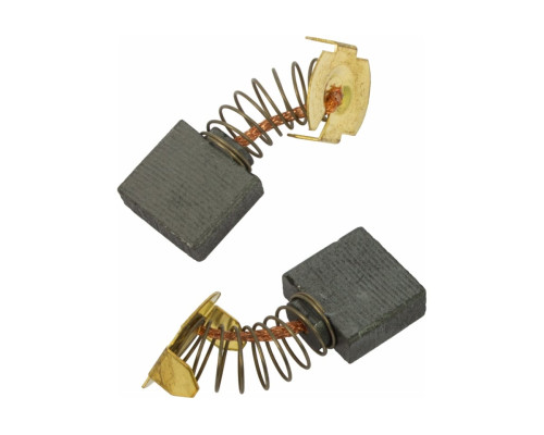 Комплект угольных щеток для электроинструмента Makita (пружина, пятак-уши), 7x18x16 мм, 2 шт COFRA SDM-34605