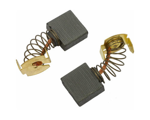 Комплект угольных щеток для электроинструмента Makita (пружина, пятак-уши), 7x18x16 мм, 2 шт COFRA SDM-34606