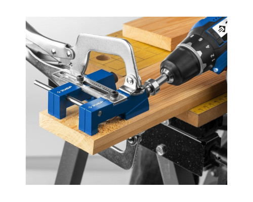 Кондуктор регулируемый для глухих отверстий ЗУБР 30081