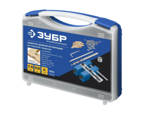 Кондуктор регулируемый для глухих отверстий ЗУБР 30081