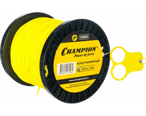 Корд триммерный Star (2.4 мм; 90 м; звезда) CHAMPION C5032