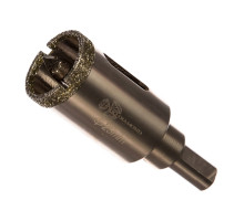 Коронка алмазная по керамике и кафелю с центрирующим сверлом (25 мм) TRIO-DIAMOND 400025