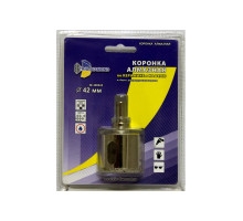 Коронка алмазная по керамике и кафелю с центрирующим сверлом (42 мм) TRIO-DIAMOND 400042