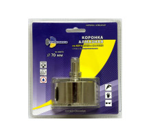Коронка алмазная по керамике и кафелю с центрирующим сверлом (70 мм) TRIO-DIAMOND 400070