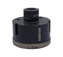 Коронка алмазная по керамике и керамограниту Super Hard (68 мм; M14) Hilberg HH668