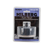 Коронка алмазная по керамике и керамограниту Super Hard (80 мм; M14) Hilberg HH680