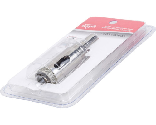 Коронка алмазная в сборе по керамограниту 18 мм Elitech 1820.080900