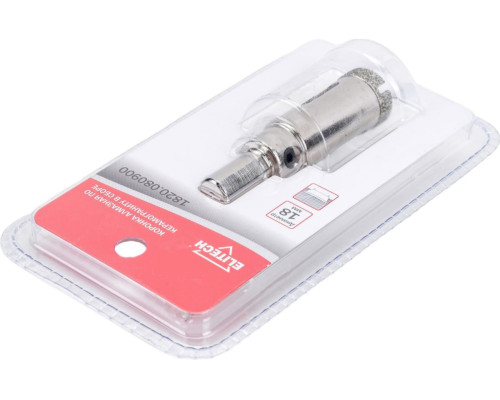 Коронка алмазная в сборе по керамограниту 18 мм Elitech 1820.080900