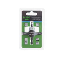 Коронка биметаллическая 19 мм комплект D.BOR D-HS-BIM-SM-20-019