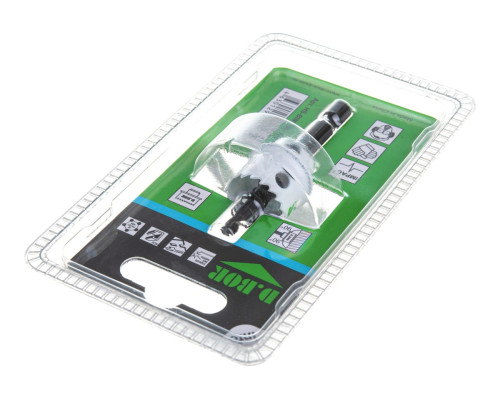 Коронка биметаллическая 19 мм комплект D.BOR D-HS-BIM-SM-20-019