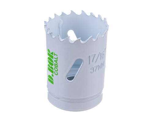 Коронка биметаллическая COBALT M42 37 мм D.BOR D-HS-BIM-CO-38-037