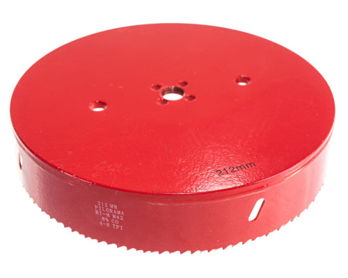 Коронка биметаллическая М42 Cobalt 8% 212 мм Pilorama 570212