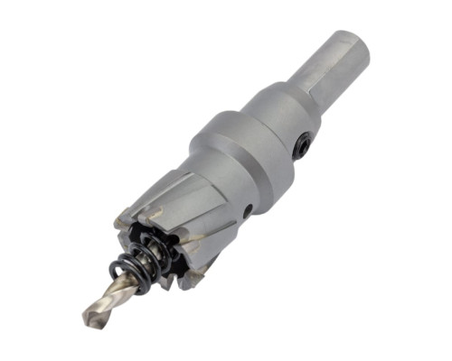 Коронка по металлу HM (25х28 мм; хвостовик 13 мм; комплект) D.BOR HS-HM-28-025-T