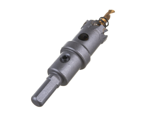 Коронка твердосплавная по металлу 22 мм DENZEL 724004