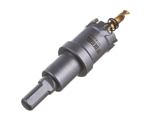 Коронка твердосплавная по металлу 25 мм DENZEL 724005