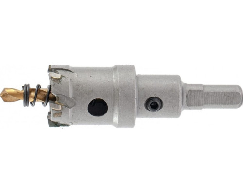 Коронка твердосплавная по металлу 26 мм DENZEL 724006