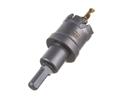 Коронка твердосплавная по металлу 32 мм DENZEL 724010