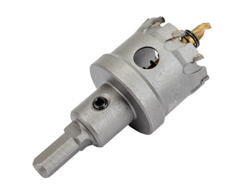 Коронка твердосплавная по металлу 38 мм DENZEL 724012