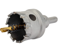 Коронка твердосплавная по металлу 41 мм DENZEL 724013