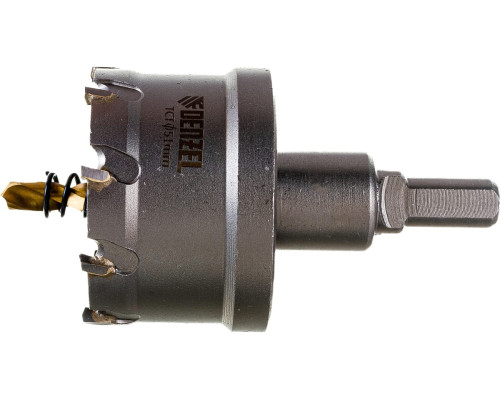 Коронка твердосплавная по металлу 51 мм DENZEL 724016