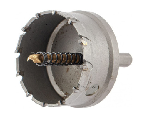 Коронка твердосплавная по металлу 64 мм DENZEL 724018