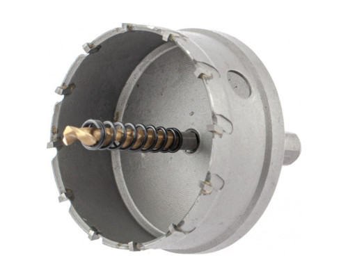 Коронка твердосплавная по металлу 73 мм DENZEL 724021