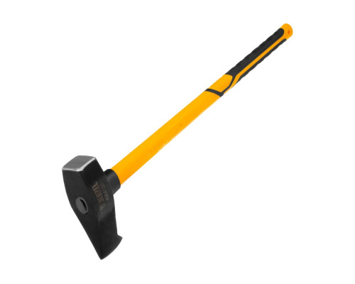 Кованый колун-кувалда Denzel 4000 г, фибергласовая рукоятка c TPR покрытием, 880 мм 21852