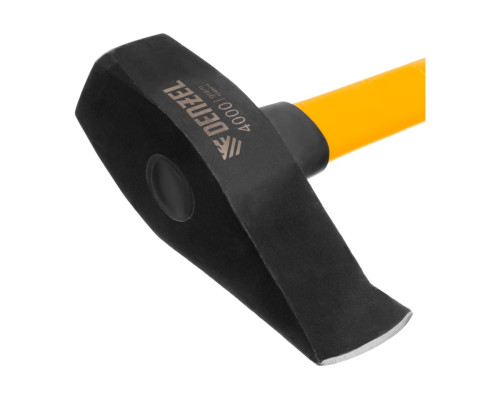 Кованый колун-кувалда Denzel 4000 г, фибергласовая рукоятка c TPR покрытием, 880 мм 21852