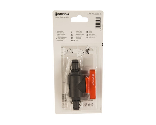 Кран запорный 13 мм (1/2”) Gardena 08358-29.000.00 Кран запорный 13 мм (1/2”) Gardena 08358-29.000.00
