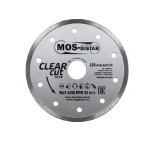 Круг алмазный 1A1R Clear Cut Чистый рез (125х1.6х5х22.23 мм) МОS-DISTAR CC5MD12522