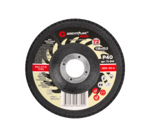 Круг лепестковый торцевой Plus 72 лепестка, 125x22.2 мм, P40 Greatflex 71-844