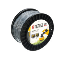 Леска для триммера EXTRA CORD двухкомпонентная круглая 3.0 мм, 123 м, на DIN катушке Denzel 96810