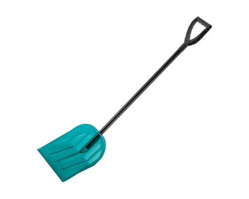 Лопата для уборки снега с алюминиевым черенком Palisad поликарбонат, 340х385х1375 мм LUXE 61638