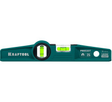 Магнитный литой уровень KRAFTOOL Procast 250 мм 34717-025
