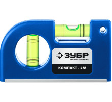 Магнитный уровень ЗУБР Компакт2-М 85 мм 34551