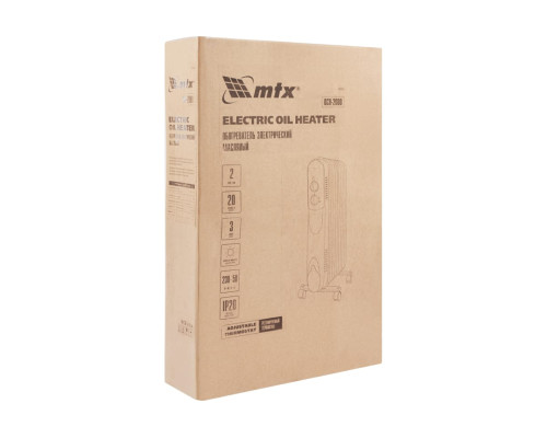 Масляный обогреватель MTX och-2000, 230 в, 2000 вт 98303
