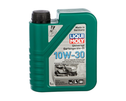 Минеральное моторное масло для газонокосилок LIQUI MOLY Universal 4-Takt Gartengerate-Oil 10W-30 1л 8037