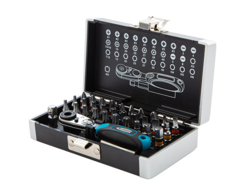 Набор бит и магнитный адаптер (33 предмета) GROSS 11365