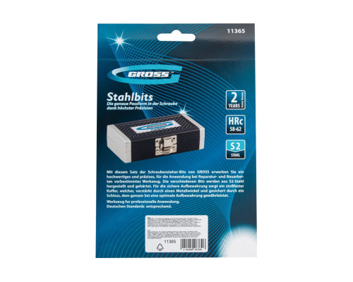 Набор бит и магнитный адаптер (33 предмета) GROSS 11365