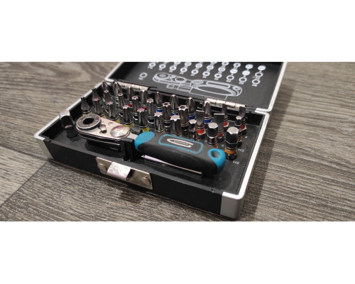 Набор бит и магнитный адаптер (33 предмета) GROSS 11365