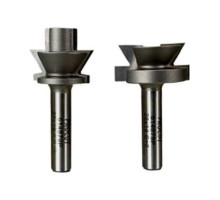 Набор фрез соединение "Ласточкин хвост" папа 25x19.5x53.5 мм, мама 28x14x48 мм, S=8 PROCUT 614879P