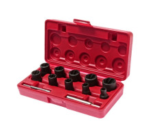 Набор головок для поврежденных болтов и гаек 8-21 мм, 12 предметов JTC 1321