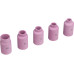 Набор керамических сопел для газовой линзы № 5, 6, 7, 8, 10 Denzel 93659