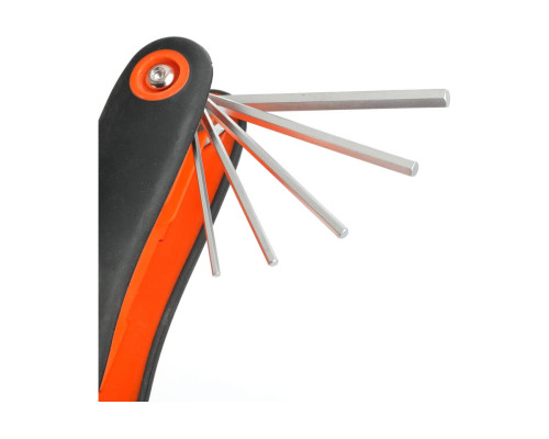 Набор ключей PATRIOT SKH-8F, шестигранные складные, 2-2.5-3-4-5-6-7-8мм, CRV, 8-в-1 350002010